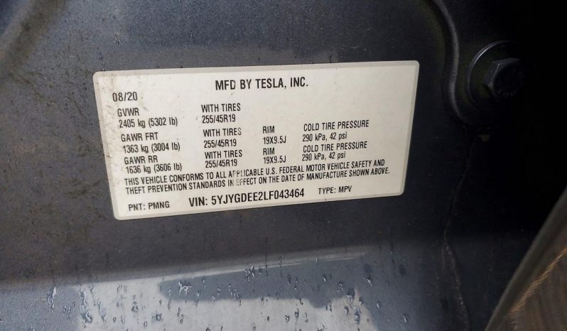 
TESLA MODEL Y LR DM, 2020 full									