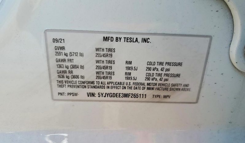 
TESLA MODEL Y LR DM, 2021 full									