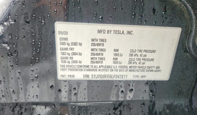 
TESLA MODEL Y LR DM, 2020 full									
