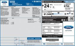 
FORD EDGE SE, 2018 (2017) full									