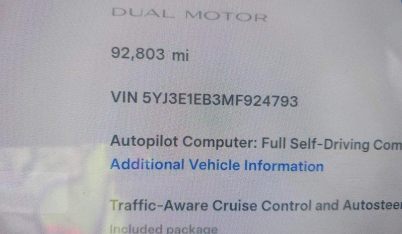 
TESLA MODEL 3 LR DM, 2021 full									