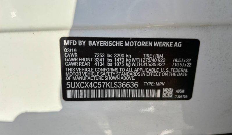 
BMW X7 XDRIVE50I, 2019 full									