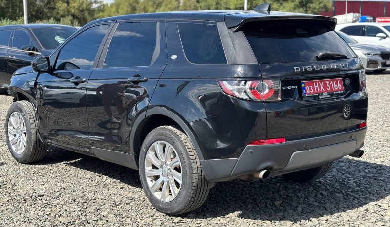 
LAND ROVER DISCOVERY SPORT SE, 2017 (2016) full									