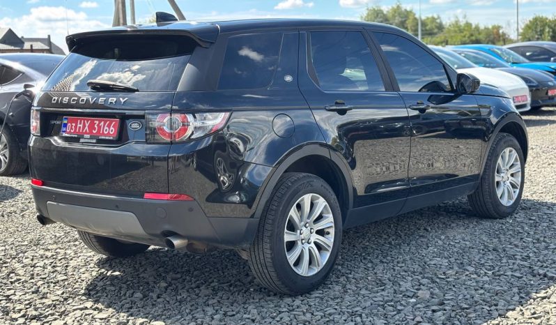
LAND ROVER DISCOVERY SPORT SE, 2017 (2016) full									