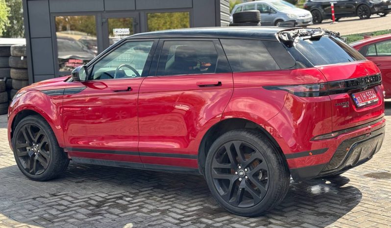 
LAND ROVER RANGE ROVER EVOQUE S, 2020 (2019) full									