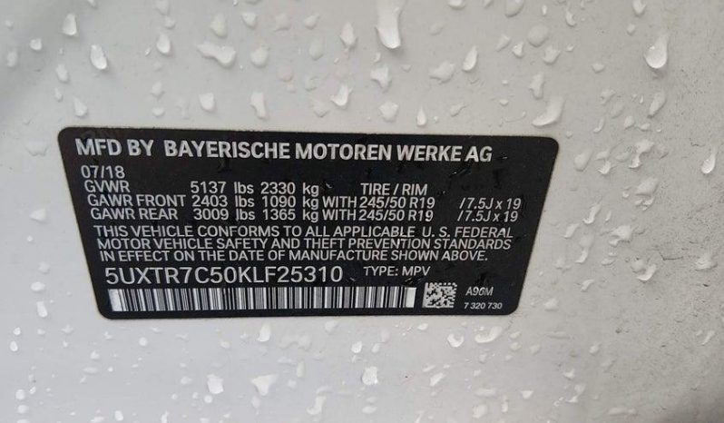 
BMW X3 SDRIVE30I, 2019 (2018) full									