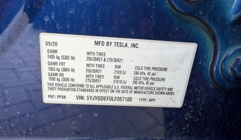 
TESLA MODEL Y PERFORMANCE, 2020 full									