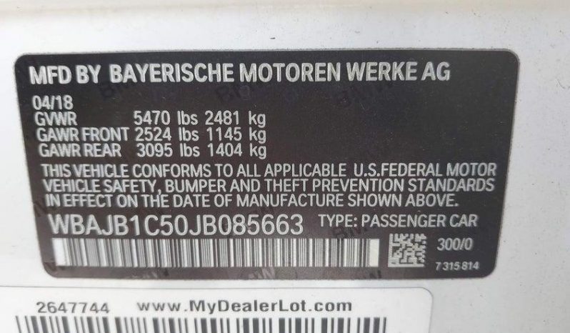 
BMW 530E XDRIVE IPERFORMANCE, 2018 full									