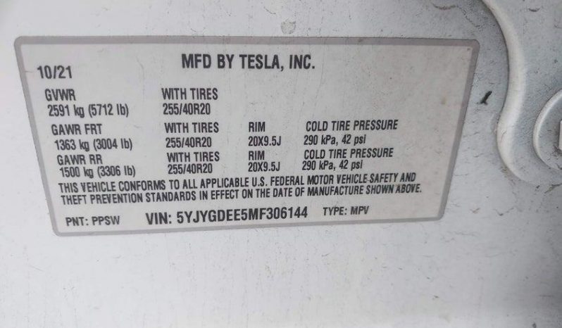 
TESLA MODEL Y LR DM, 2021 full									