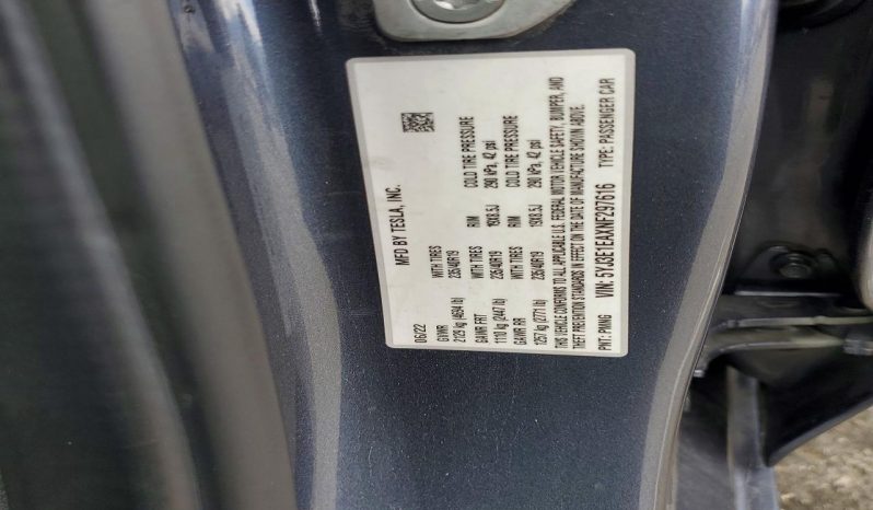 
TESLA MODEL 3 RWD, 2022 full									