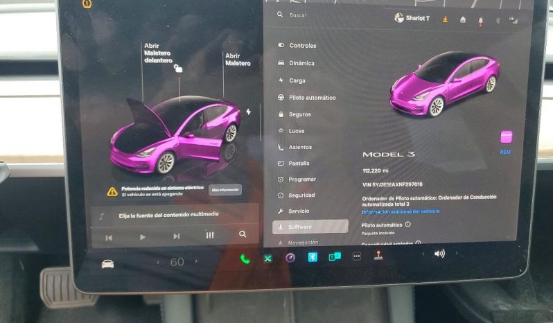 
TESLA MODEL 3 RWD, 2022 full									