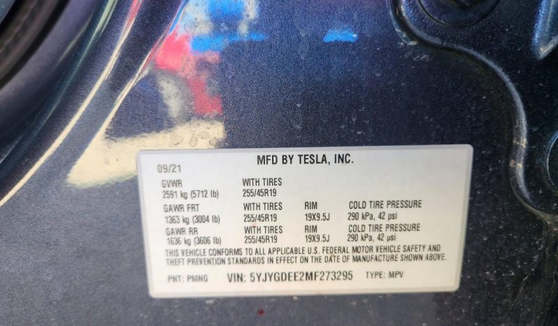 
TESLA MODEL Y LR DM, 2021 full									
