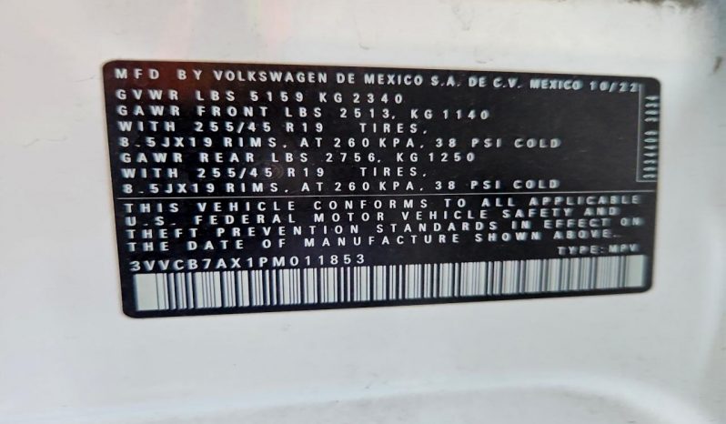 
VOLKSWAGEN TIGUAN SE R-LINE BLACK, 2023 (2022) full									