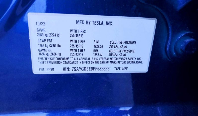 
TESLA MODEL Y LR DM, 2023 (2022) full									