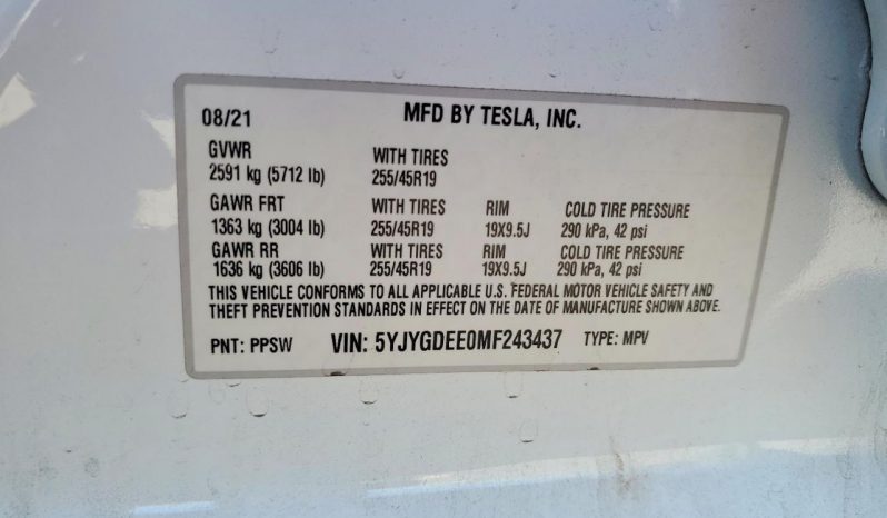 
TESLA MODEL Y LR DM, 2021 full									