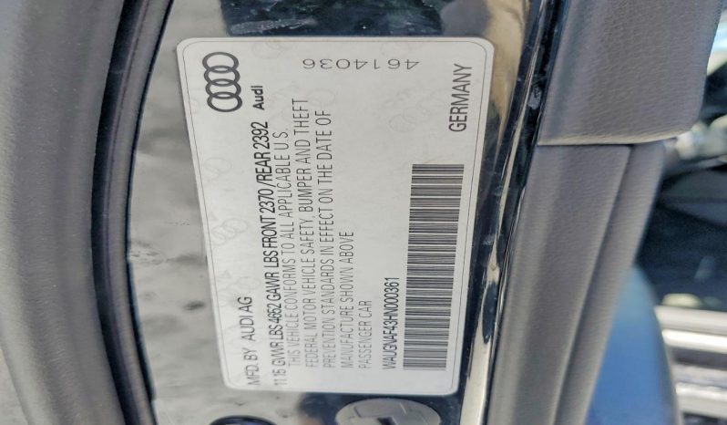 
AUDI A4 PREMIUM, 2017 (2015) full									
