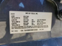 
TESLA MODEL Y LR DM, 2022 full									