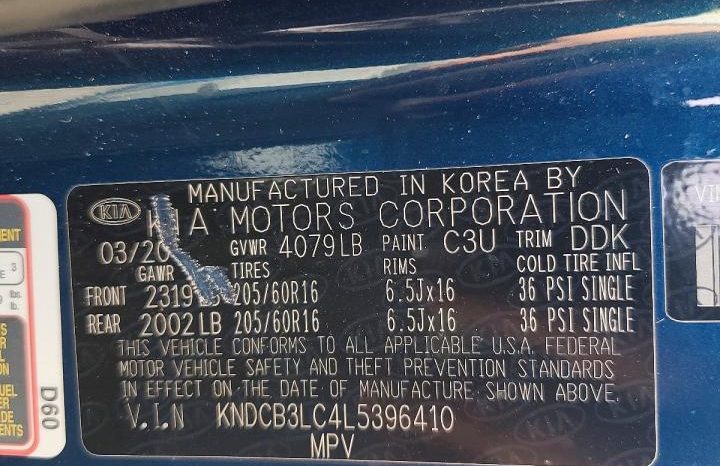 
KIA NIRO LX, 2020 full									
