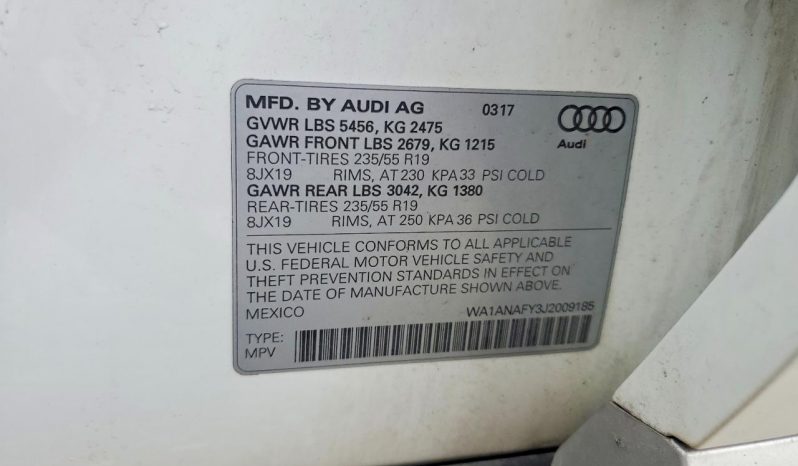 
AUDI Q5 PREMIUM, 2018 (2017) full									