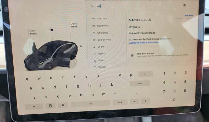 
TESLA MODEL 3 RWD, 2022 full									