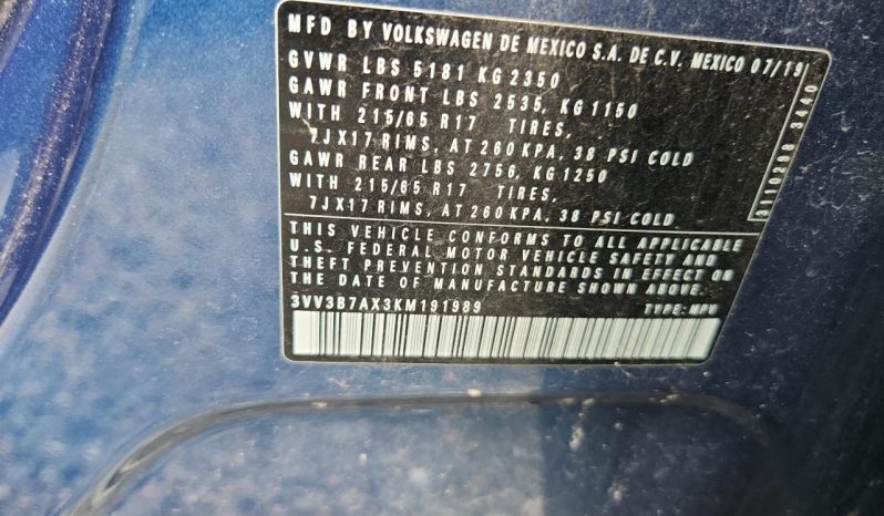 
VOLKSWAGEN TIGUAN SE, 2019 full									