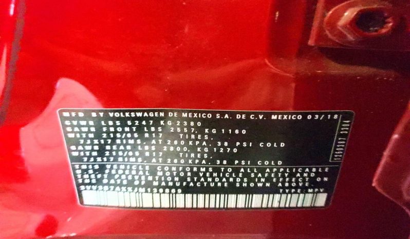 
VOLKSWAGEN TIGUAN SE, 2018 full									