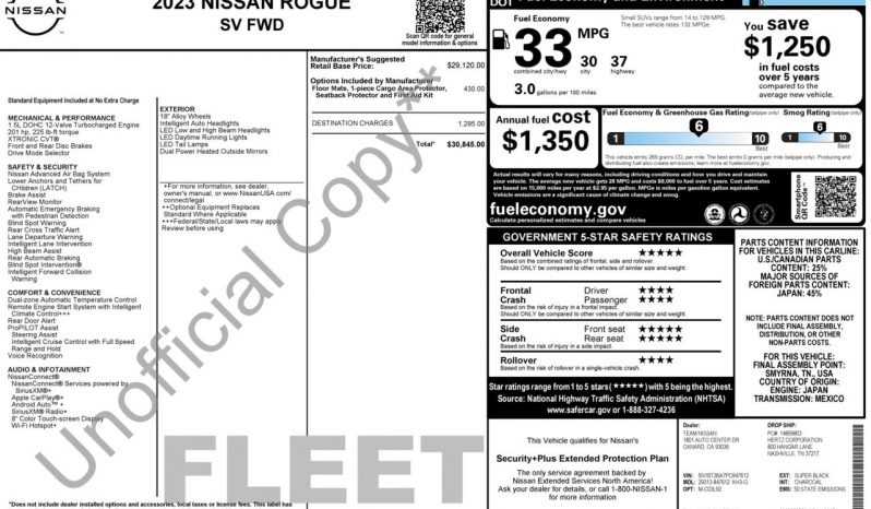 
NISSAN ROGUE SV, 2023 full									