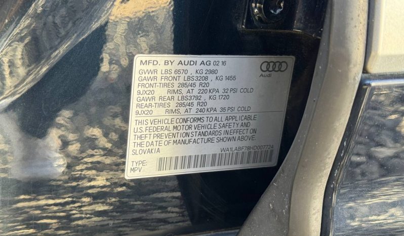 
AUDI Q7 PREMIUM PLUS, 2017 (2016) full									