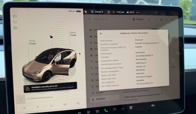 
TESLA MODEL Y LR DM, 2023 (2022) full									