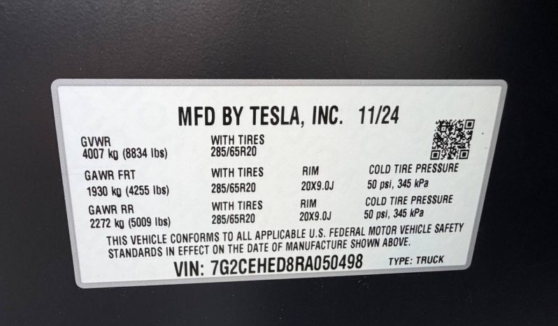 
TESLA CYBERTRUCK, 2024 full									