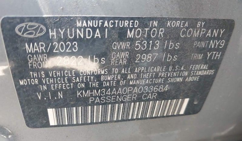 
HYUNDAI IONIQ 6 SEL, 2023 full									