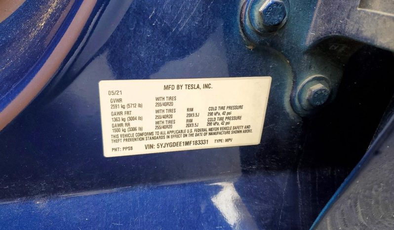 
TESLA MODEL Y LR DM, 2021 full									