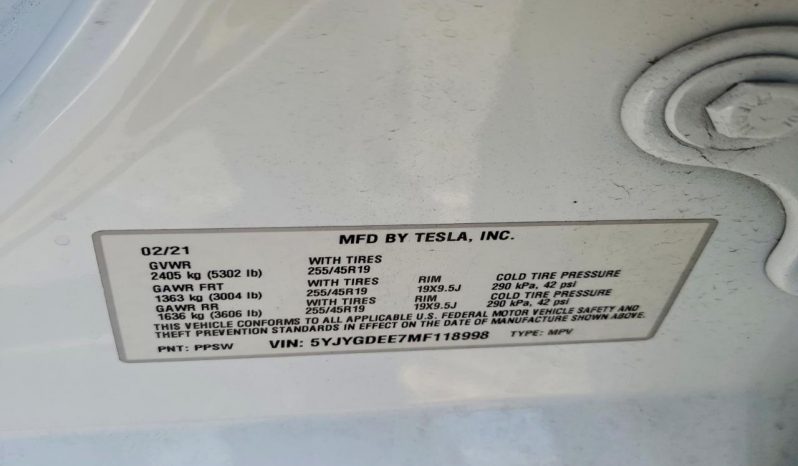 
TESLA MODEL Y LR DM, 2021 full									