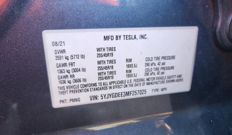 
TESLA MODEL Y LR DM, 2021 full									