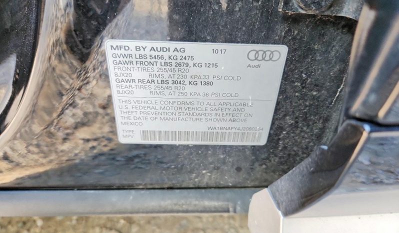 
AUDI Q5 PREMIUM PLUS, 2018 (2017) full									