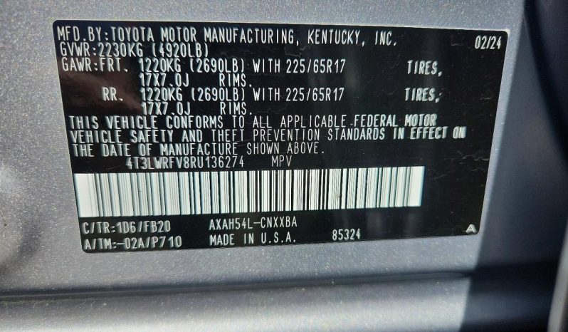 
TOYOTA RAV4 LE, 2024 Ⓟ full									