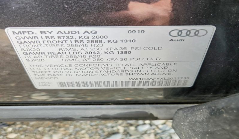 
AUDI SQ5 PREMIUM PLUS, 2020 (2019) full									