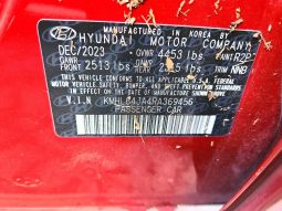 
HYUNDAI SONATA SEL, 2024 (2023) Ⓟ full									