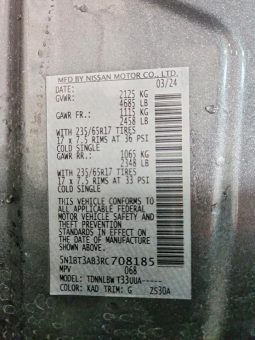 
NISSAN ROGUE S, 2024 Ⓟ full									