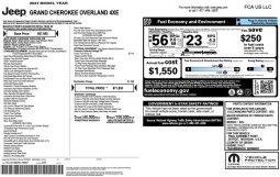
JEEP GRAND CHEROKEE OVERLAND 4XE, 2023 (2022) full									