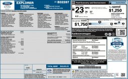 
FORD EXPLORER XLT, 2020 (2019) full									