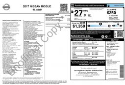 
NISSAN ROGUE SL, 2017 full									