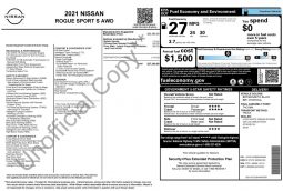 
NISSAN ROGUE SPORT S, 2021 full									